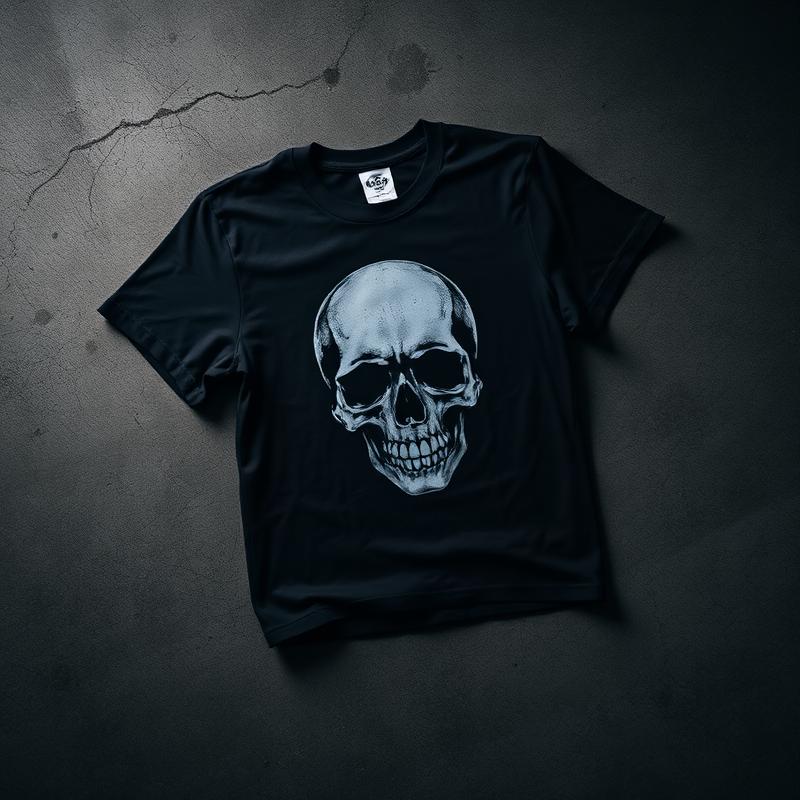 Graphic Tee — Skull Print